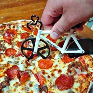 Tour de Pizza-Bicycle pizza cutter